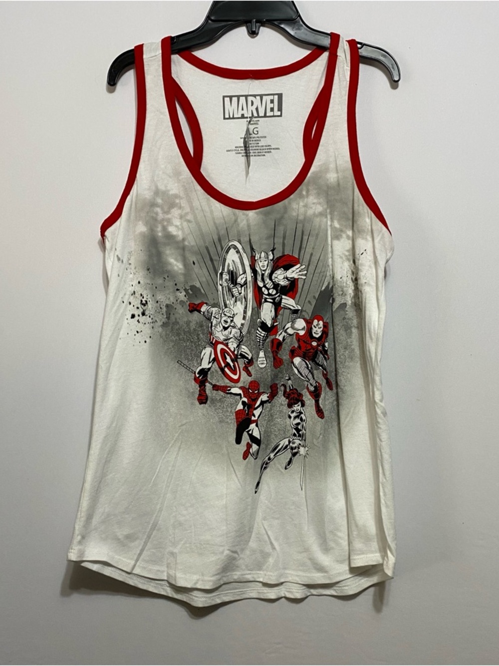 Marvel Comics Avengers Women’s Tank Top Size Large